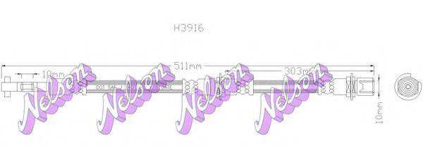 BROVEX-NELSON H3916 Тормозной шланг