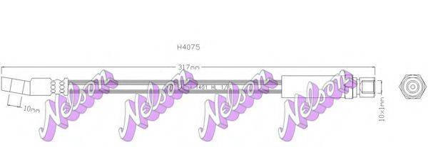 Гальмівний шланг BROVEX-NELSON H4075