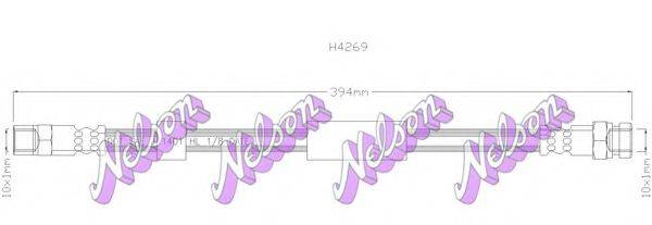 BROVEX-NELSON H4269 Гальмівний шланг