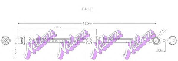 Гальмівний шланг BROVEX-NELSON H4270