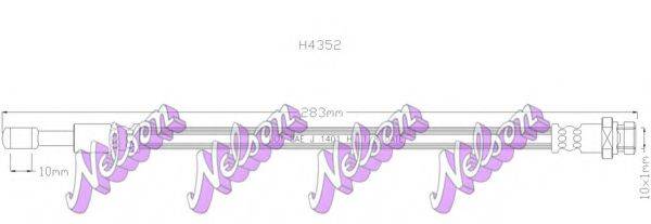 BROVEX-NELSON H4352 Гальмівний шланг