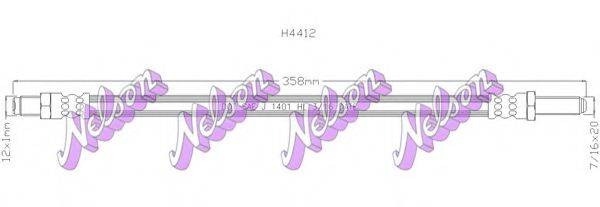 Шланг зчеплення BROVEX-NELSON H4412
