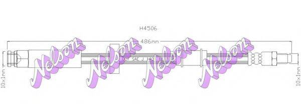BROVEX-NELSON H4506 Гальмівний шланг