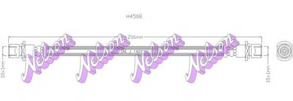 BROVEX-NELSON H4508 Гальмівний шланг