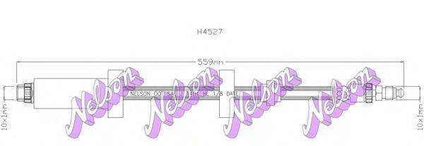 Тормозной шланг BROVEX-NELSON H4527