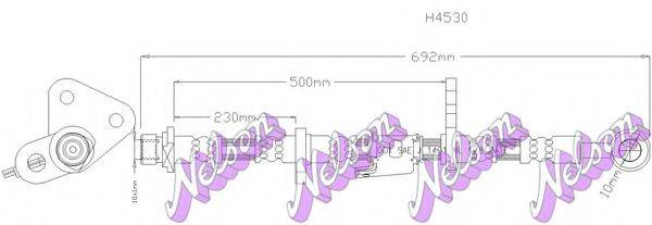 Тормозной шланг BROVEX-NELSON H4530
