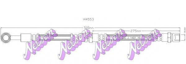 BROVEX-NELSON H4553 Тормозной шланг