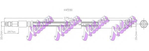 Гальмівний шланг BROVEX-NELSON H4590