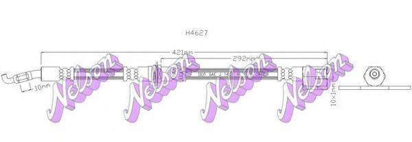 BROVEX-NELSON H4627 Тормозной шланг