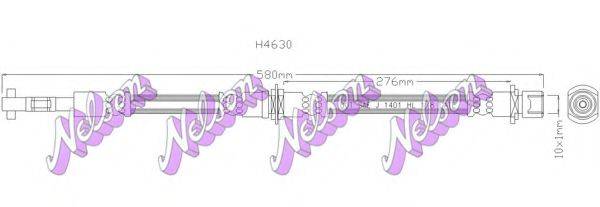 Гальмівний шланг BROVEX-NELSON H4630