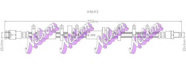 Гальмівний шланг BROVEX-NELSON H4643
