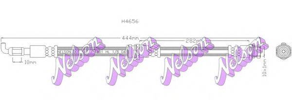 BROVEX-NELSON H4656 Тормозной шланг
