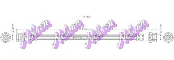 Гальмівний шланг BROVEX-NELSON H4752