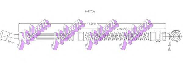 Гальмівний шланг BROVEX-NELSON H4756