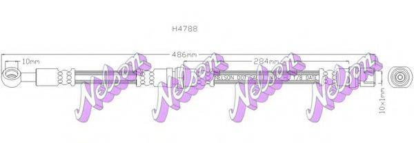 Гальмівний шланг BROVEX-NELSON H4788