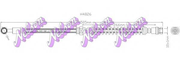 Тормозной шланг BROVEX-NELSON H4826