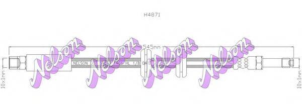 BROVEX-NELSON H4871 Тормозной шланг