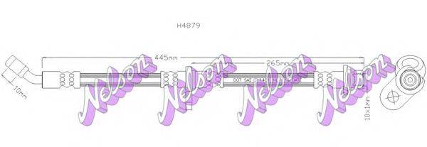 BROVEX-NELSON H4879 Гальмівний шланг