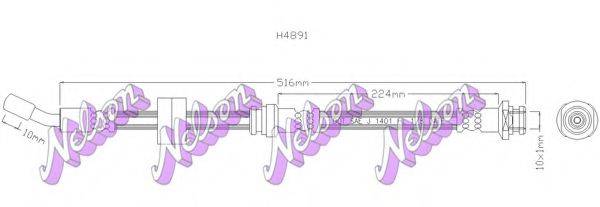 BROVEX-NELSON H4891 Тормозной шланг