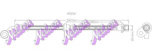 Гальмівний шланг BROVEX-NELSON H5214