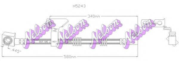 Гальмівний шланг BROVEX-NELSON H5243