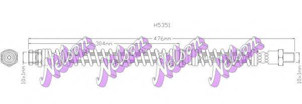 Гальмівний шланг BROVEX-NELSON H5351