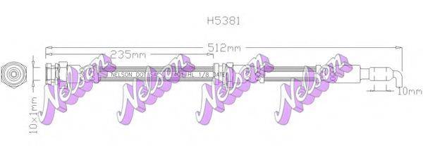 Гальмівний шланг BROVEX-NELSON H5381