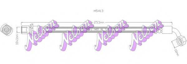 Тормозной шланг BROVEX-NELSON H5413