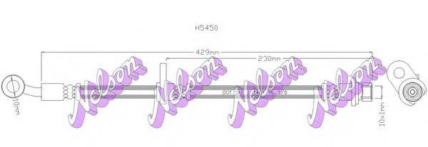 BROVEX-NELSON H5450 Гальмівний шланг