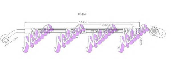 Гальмівний шланг BROVEX-NELSON H5464