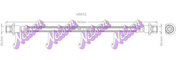 BROVEX-NELSON H5572 Гальмівний шланг