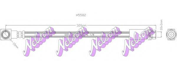 BROVEX-NELSON H5582 Гальмівний шланг