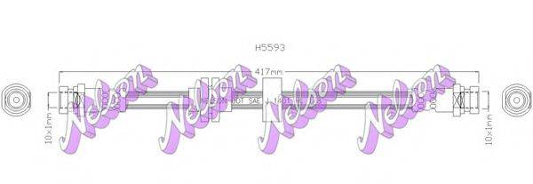 BROVEX-NELSON H5593 Тормозной шланг