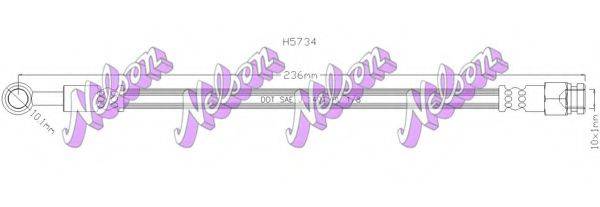 BROVEX-NELSON H5734 Гальмівний шланг