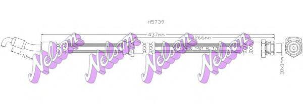 Гальмівний шланг BROVEX-NELSON H5739