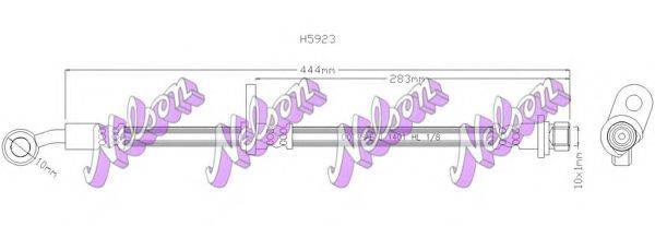 BROVEX-NELSON H5923 Тормозной шланг
