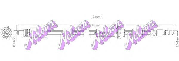 Гальмівний шланг BROVEX-NELSON H6023