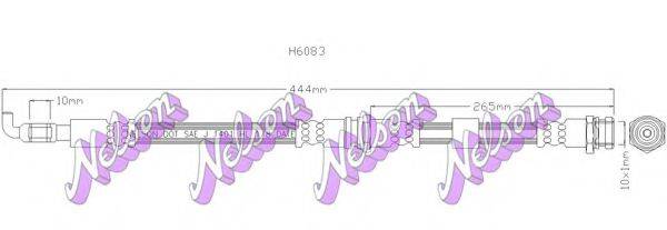 Гальмівний шланг BROVEX-NELSON H6083