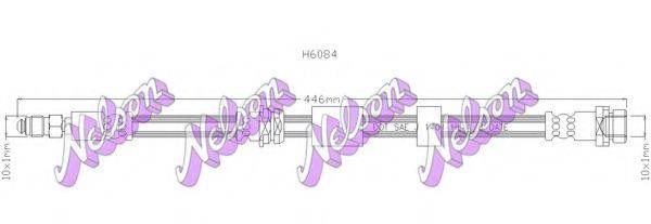 BROVEX-NELSON H6084 Тормозной шланг