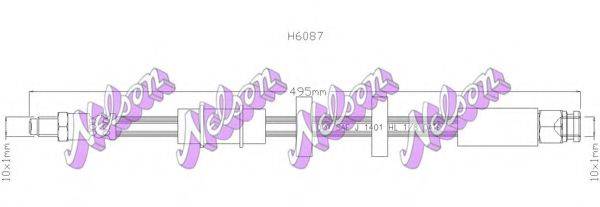 Тормозной шланг BROVEX-NELSON H6087