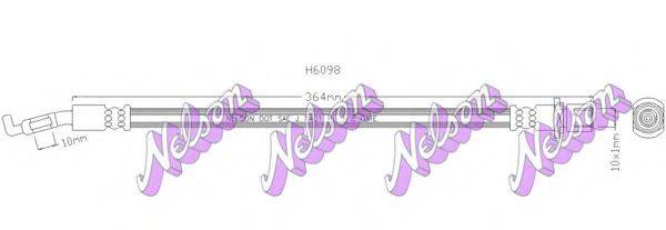 BROVEX-NELSON H6098 Тормозной шланг