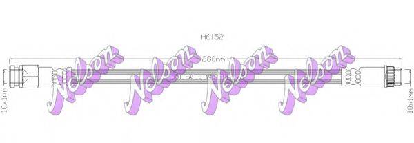 BROVEX-NELSON H6152 Гальмівний шланг