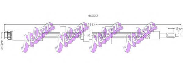 BROVEX-NELSON H6222 Тормозной шланг