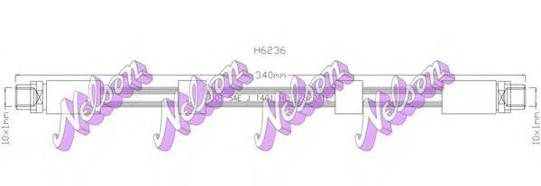 Гальмівний шланг BROVEX-NELSON H6236