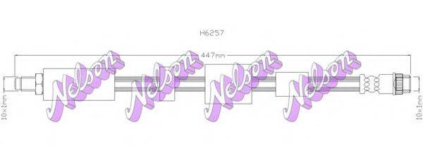 BROVEX-NELSON H6257 Тормозной шланг