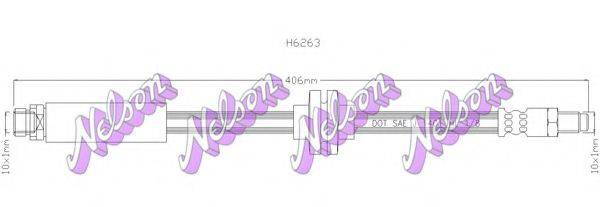 Тормозной шланг BROVEX-NELSON H6263