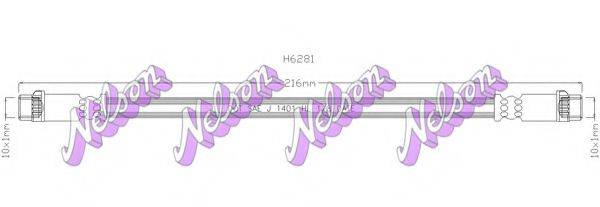 Гальмівний шланг BROVEX-NELSON H6281