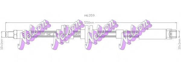 Гальмівний шланг BROVEX-NELSON H6359
