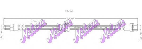 Гальмівний шланг BROVEX-NELSON H6361