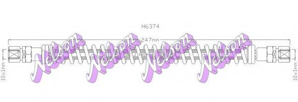 Гальмівний шланг BROVEX-NELSON H6374